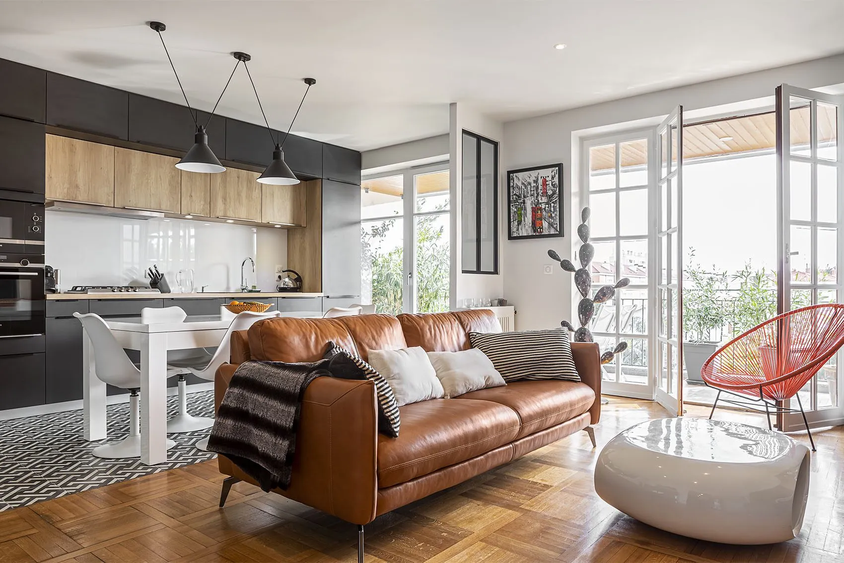 Transformation d'un appartement T3 en T4 à Lyon par nos architectes d'intérieur