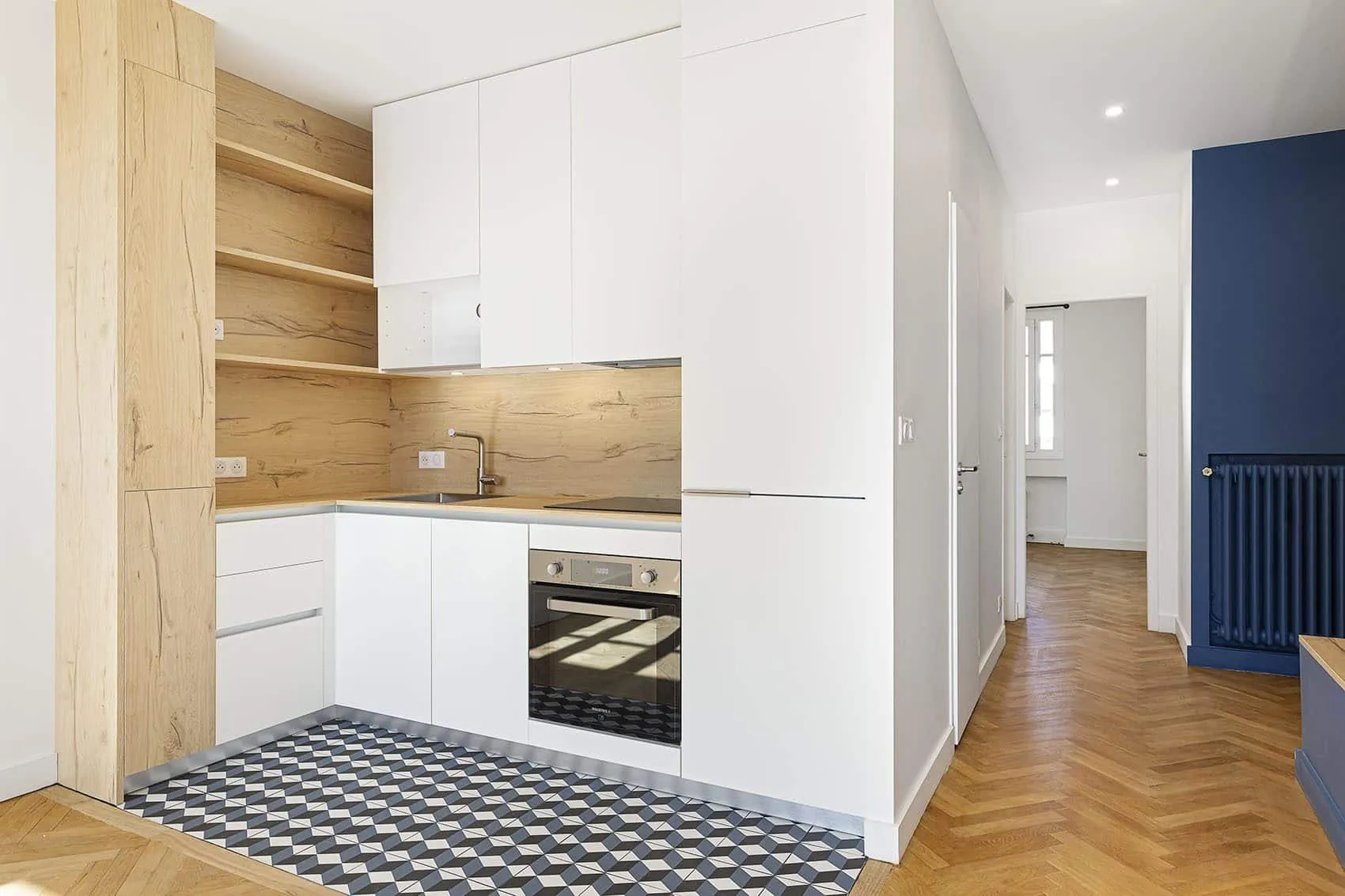 Rénovation d'appartement de charme pour investissement locatif à Lyon 6, par notre cabinet d'architecture